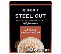 Malt-O-Meal Company Better Steel Cut Oats, Maple Brown Sugar, 15.1 oz