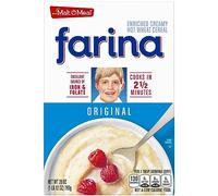 Malt-O-Meal Farina®, Cereal original de desayuno Farina, cocción rápida, 28 onzas, 1 unidad