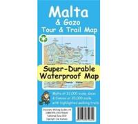 Malta And Gozo Tour And Trail Map