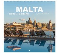 Malta Gozo and Comino (Calendar 2026 12" x 24" / 30 x 60 cm (abierto)) CALVENDO 12 Month Wall Calendar