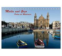 Malta und Gozo, Perlen im Mittelmeer (Tischkalender 2026 DIN A5 quer), CALVENDO Monatskalender: Bilder einer Reise nach Malta und Gozo