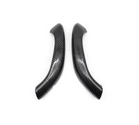 MALTAY 2/4 Piezas Para X1 X2 F48 F49 F39 2016-2020 Manija Interior Puerta Izquierda Derecha Cubierta Exterior Moldura Puxadores Porta Interior Automóvel(Carbon Fiber 2PCS)