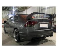 MALTAY Alerón Trasero Alerón Trasero para Civic 2006-2015 Material ABS para Alerón para Civic Alerón FD2 Alerón Trasero Coche Alerón Coche (Color : Unpainted)