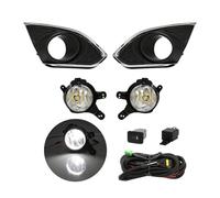 MALTAY Antiniebla Para Chevrolet Para Chevy Para Spark 2013 2014 2015 Luces LED DRL De Circulación Diurna Conjunto Faros Antiniebla Con Interruptor Arnés De Cables.(LED WHITE)