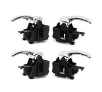 MALTAY Cerradura Puerta Coche Para Nissan Para Navara D40 Para Pathfinder R51 806714X02B 806704X02B Perilla Manija Puerta Interior Delantera Trasera Izquierda Derecha Del Automóvil(1 Set 4pcs)