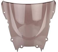 MALTAY Deflector Cupula Moto para Yamaha para YZF 600 R6 1998 1999 2000 2001 2002 Negro Blanco Motocicleta Parabrisas Pantalla YZ600 98 99 00 01 02 YZFR6 Parabrisas Motocicleta (Color : Smoke)