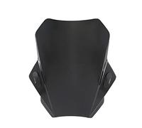 MALTAY Deflector Cupula Moto Parabrisas de Manillar de 22/25/28mm para Yamaha para MT07 para MT09 para XJR1300 para YS250 Parabrisas Motocicleta (Color : Negro)
