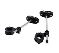 MALTAY Deflector Cupula Moto Parabrisas de Manillar de 22/25/28mm para Yamaha para MT07 para MT09 para XJR1300 para YS250 Parabrisas Motocicleta (Color : Windshield Bracket)