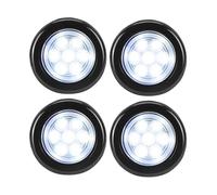 MALTAY Freno Indicadora Dinámica Luz Trasera Redonda 12V 2 Pulgadas, 7 Luces LED De Posición Laterales, Lámpara Señalización Empotrada Para Coche Camión Remolque Tractor Camioneta ATV