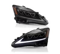 MALTAY Montaje Faros Faros Con Señal De Giro Secuencial Para Lexus IS250/IS350/IS300 2005-2013 Y Para ISF 2007 2008 2009 2010 2011 2012-2014