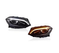 MALTAY Montaje Faros Faros Delanteros De Coche Lámparas LED Luces Circulación Diurna Intermitentes Dinámicos Para Benz Para Clase A W176 2013-2018