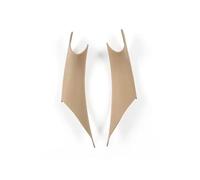 MALTAY Para Serie 3 4 F30 F31 F32 F33 F34 F36 F80 F82 M3 M4 2012-2018 Manija Puerta Delantera Derecha Izquierda Negra Mate Puxadores Porta Interior Automóvel(Beige 2pc)
