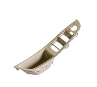 MALTAY Para Serie 5 F10 F11 F18 LHD RHD Volante A Mano Manija Interior Puerta Coche Tirador Cubierta Embellecedora Puxadores Porta Interior Automóvel(Beige White-LHD)