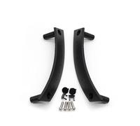 MALTAY Para VW Para Beetle 1998-2010 LHD RHD Interior Coche Tirador Puerta Izquierda Y Derecha Protector Cubierta Embellecedor Puxadores Porta Interior Automóvel(Black Left and Right)