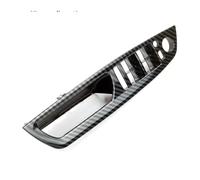 MALTAY Para X5 X6 E70 E71 E72 2007-2013 Tirador Interior Puerta Pasajero Izquierdo Derecho Cubierta Panel Embellecedor Puxadores Porta Interior Automóvel(LHD-Carbon Fiber)