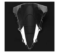 MALTAY Parabrisas Motocicleta carenado Parabrisas De Doble Burbuja Motocicleta para Yamaha para YZF 1000 R1 2009 2010 2011 2012 2013 2014 (Color : Blanco)