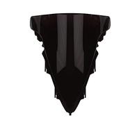 MALTAY Parabrisas Motocicleta carenado Parabrisas De Doble Burbuja Motocicleta para Yamaha para YZF 1000 R1 2009 2010 2011 2012 2013 2014 (Color : Negro)