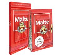 Malte (guide et carte laminée): Avec 1 carte laminée 1/40 000 (Guide Poche et Carte Laminée)
