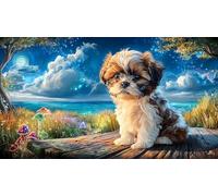 Maltés 1000 Piezas Puzzle para Adultos y niños de 12 años y más Papel Reciclado Juego Familiar Divertido & desafiante 70x50cm/1000pcs