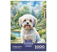 maltés Puzzle 1000 Piezas para Adultos Exclusivo Juguetes Desafiantes Multicolor DecoracióN Familiar 52x38cm/1000pcs
