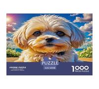maltés Rompecabezas 1000 Piezas para Adultos Puzzle Juego for The Whole para Mujeres, Regalos para Hombres Cartón 100% Reciclado Decoración del Hogar 52x38cm/1000pcs