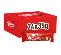 Maltesers, barritas de chocolate de con leche, chocolatinas (pack de 24 x 35g)