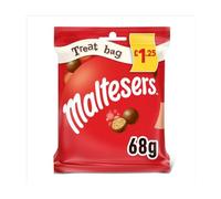 Maltesers Bolsa de golosinas de chocolate con leche y panal, 68 g, 24 bolsas