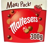Maltesers Snack en Bolitas de Leche Malteada recubiertas de Chocolate con Leche, 300g