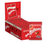 Maltesers Snack en Bolitas de Leche Malteada recubiertas de Chocolate con leche (68g)