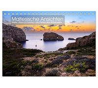 Maltesische Ansichten (Tischkalender 2026 DIN A5 quer), CALVENDO Monatskalender: Fotografische Ausblicke auf den Mittelmeerinseln Malta, Gozo und Comino