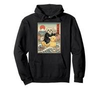 Maltipoo Dog Ninja Japón Vintage Japonés Ukiyo-e Arte Sudadera con Capucha