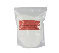 Maltodextrina de Tapioca 400 g en polvo con bolsa zip; ideal para cocina moderna, repostería y aceites en polvo; mejora texturas y mezclas secas