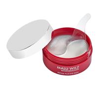 Malu Wilz Peptide Plus Eye PADS - Almohadillas de hidrogel para los ojos con complejo de péptidos, extracto de hialurón y tremella, antiarrugas, ojeras y bolsas en los ojos, 60 almohadillas, vegano