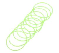 MALUGOGO 10 Pulseras Luminosas de Silicona Flexibles y Delgadas Que Brillan Oscuridad para Fiestas y Eventos Diseño Elegante