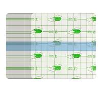 MALUGOGO 100 paletas de mezcla de cosméticos, película de poliuretano, papel adhesivo de un solo uso, paletas de mano para el hogar, salones, mujeres profesionales