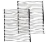 MALUGOGO 10000 Sujetadores de Etiquetas de Plástico Negro para Ropa Infantil, Manual y Ahorro, Ideales para Etiquetado y Embalaje