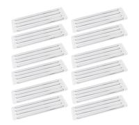 MALUGOGO 12 hojas de calcomanías cómodas para el talón, accesorio de gel para el talón, resistente al desgaste, cada hoja incluye 4 tiras y zapatos de cuero