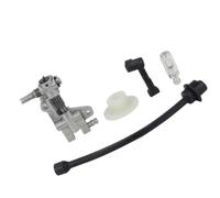 MALUGOGO 1juego Accesorio Aceite Motosierra Bomba Aceite Filtro Boquilla Turbina para Cadena Gasolina