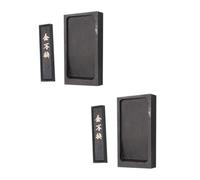 MALUGOGO 1juego Tinta Creativa para Caligrafía Tradicional Platos de Tinta Rectangulares de Duraderas Accesorio Práctico para Pintura y Escritura Artística