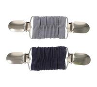 MALUGOGO 2 clips para cárdigan, suéter, chal, delicada, de aleación, para fijar bufandas, no se deforman ni rompen fácilmente, para decorar tu ropa, peso ligero