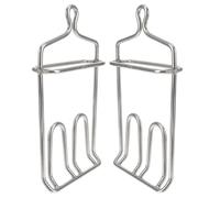 MALUGOGO 2 Ganchos de Acero Inoxidable Resistentes y Prácticos para Colgar Pack de 2 Piezas para Ahumar y Secar, para Carniceros y Cocina Doméstica