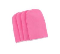 MALUGOGO 2 pares de guantes térmicos de algodón rosa para mujer, guantes aislados para tratamiento de manos diseñados para mantener las manos calientes y maximizar la absorción de humedad, para