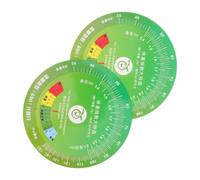 MALUGOGO 2 Piezas Tarjeta de Consulta Rápida Material Plástico de Índice de Masa Corporal (imc) Medición Precisa de Salud para Altura y Peso Adecuado para Planificación Nutricional y Uso