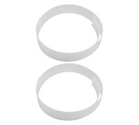 MALUGOGO 2 unids LED Difusor de Luz Hoja para Tira de Luces LED 1220x40mm Blanco Lechoso 1mm Grueso y Exterior