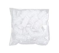 MALUGOGO 200 fundas desechables impermeables para ducharse y lavarse con champú, protectores de oídos de material PE para mantener el agua, adecuadas para hombres y mujeres, tinte para el cabello y
