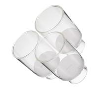 MALUGOGO 3 Piezas Crisol de Vidrio de Laboratorio, Filtro de Crisol de Vidrio Transparente, 40ml, Reutilizable, para Separación y Purificación de Disolventes, Investigación y Operaciones