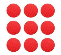 MALUGOGO 30 calcomanías redondas reflectantes para auto con fuerte viscosidad y material de PVC impermeable para coche y casco, calcomanías de advertencia de seguridad adecuadas para superficies casi