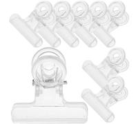 MALUGOGO 30 clips de plástico para puntas de uñas para extensión, prácticos y fáciles de almacenar, herramientas de uñas acrílicas para manicuristas