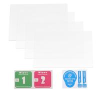 MALUGOGO 4 Piezas Protector de Pantalla de Vidrio Templado para Cámara Paquete de Antiarañazos Alta Definición y Tacto Sensible