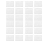MALUGOGO 480 empuñaduras Adhesivas White para portavelas y bandejas, Material de Espuma con instalación sin Esfuerzo, Mejora el Agarre para Evitar Que se tambalee, para Fiestas de Vacaciones y mesas